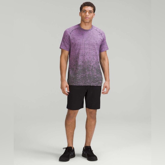Lululemon Metal Vent Tech Short Sleeve Shirt 2.0-Cube Calibrate Purple Blossom - Picture 3 of 13